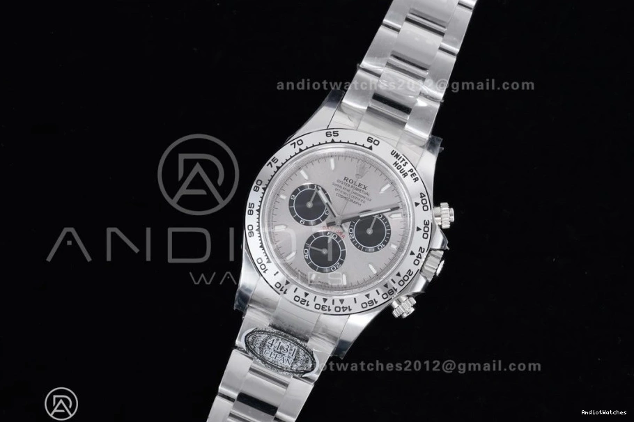 792 1:1 DD Clean Bracelet Dial Gray SS 126509 Best SmoothTexture Daytona Edition on 904L 904L 0323